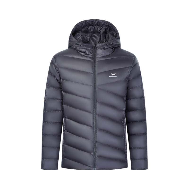 Men's Lightweight Hooded Down Jacket