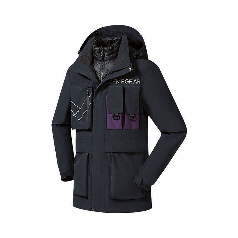 Damen 3-in-1 Outdoor-Jacke (mit Daunenfutter)