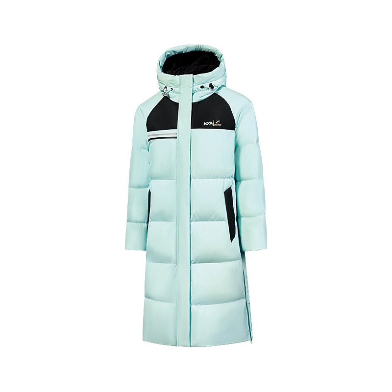 Damen Daunenjacke extra lang und dick