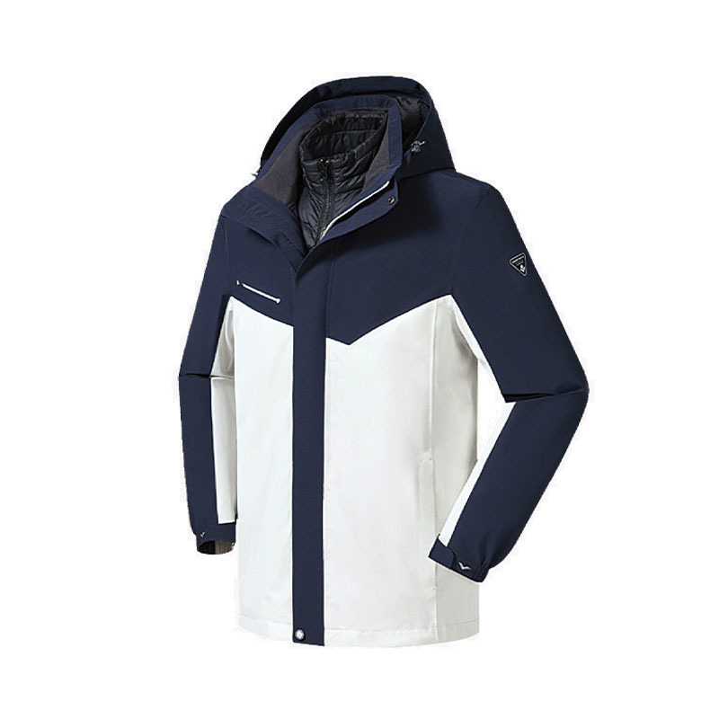 Männer 3-in-1 Funktionsjacke (mit Daunenfütterung)