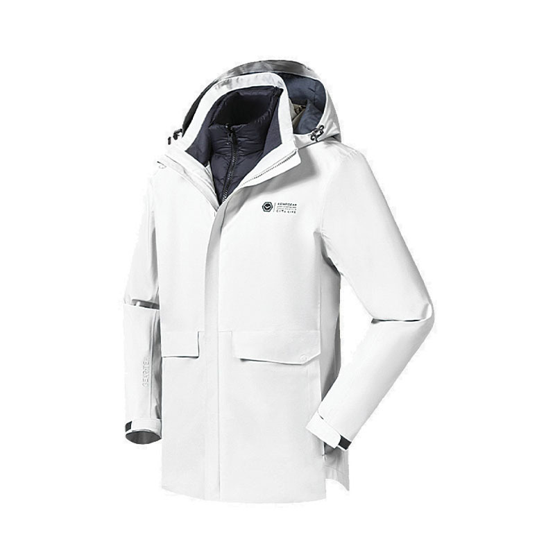Damen 3-in-1-Sturmjacke (Daunen-Innenfutter)