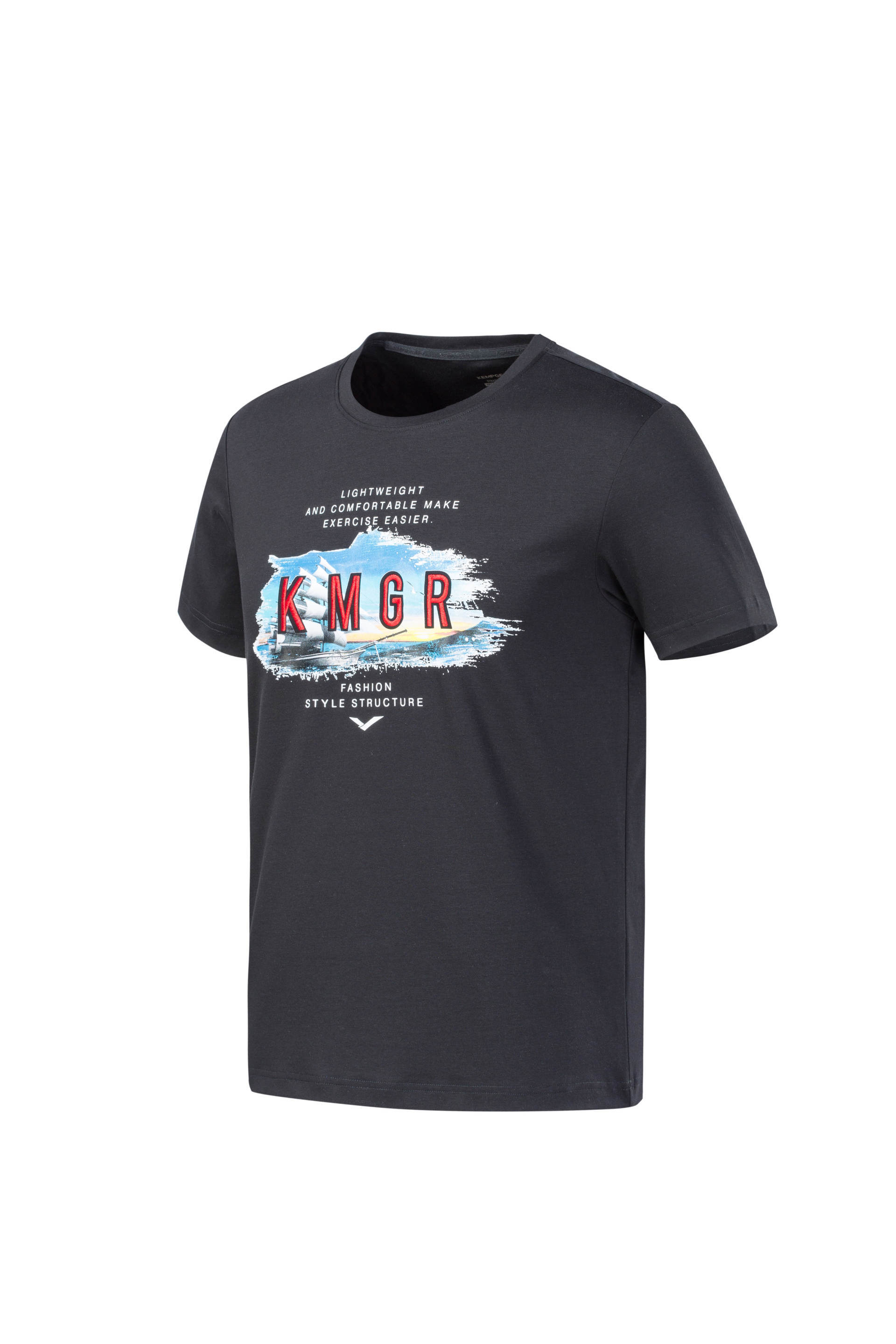 1227153 Herren-Rundhals-T-Shirt