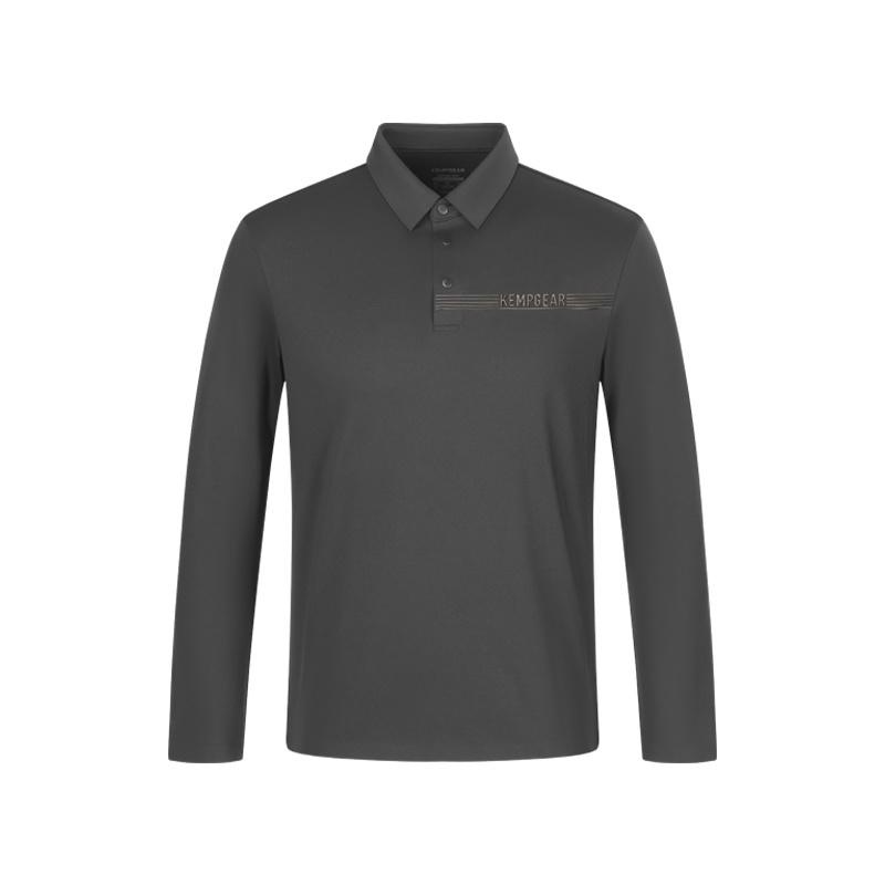 Long sleeved polo shirt