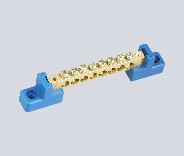 FTO29 BRASS BAR WITH 1 OR 2 SQUARE HOLDERS