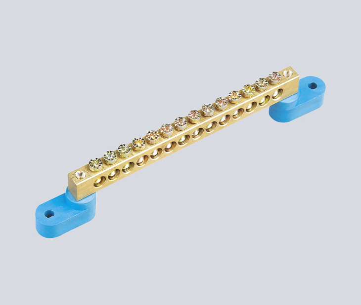 FTO28 BRASS BAR WITH 1 OR 2 ROUND HOLDERS