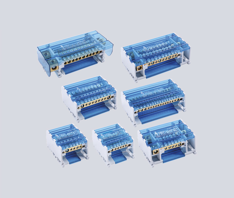 FOUR POLE DISTRIBUTION BLOCKS
