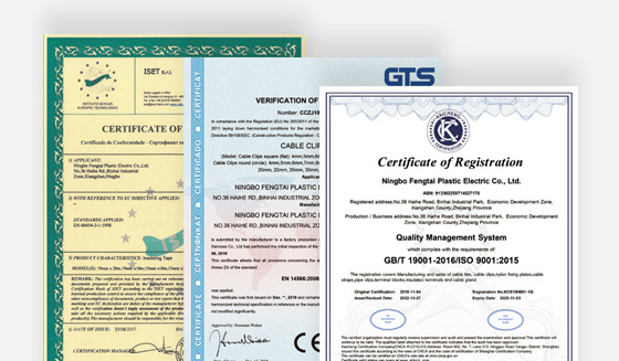 Certificates