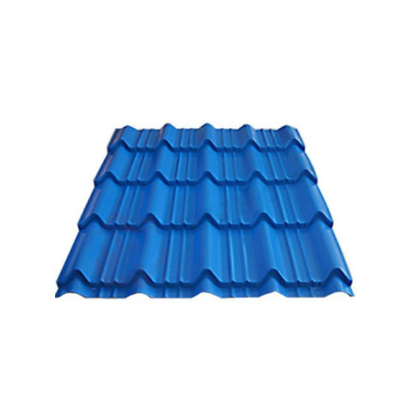 Color coated corrugated roofing sheet