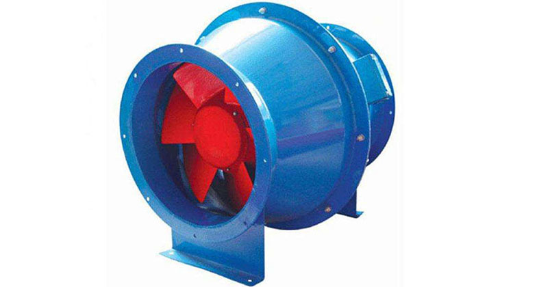 GFRP oblique flow fan