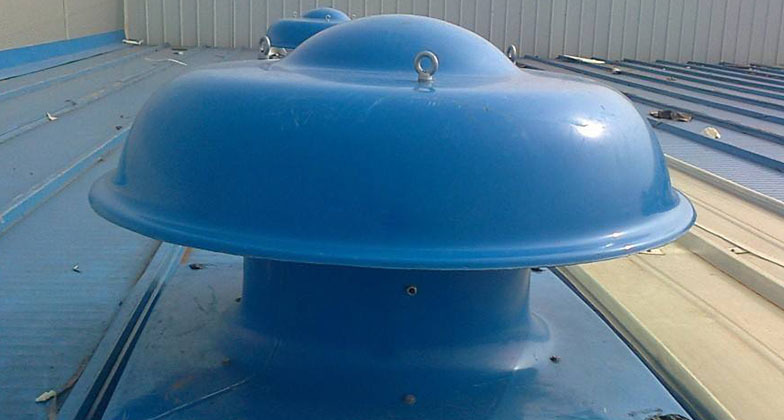 GFRP roof fan