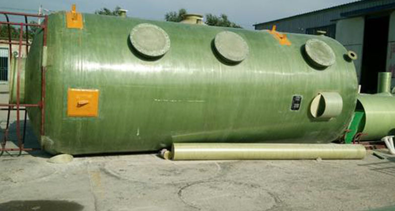 Waste gas absorber