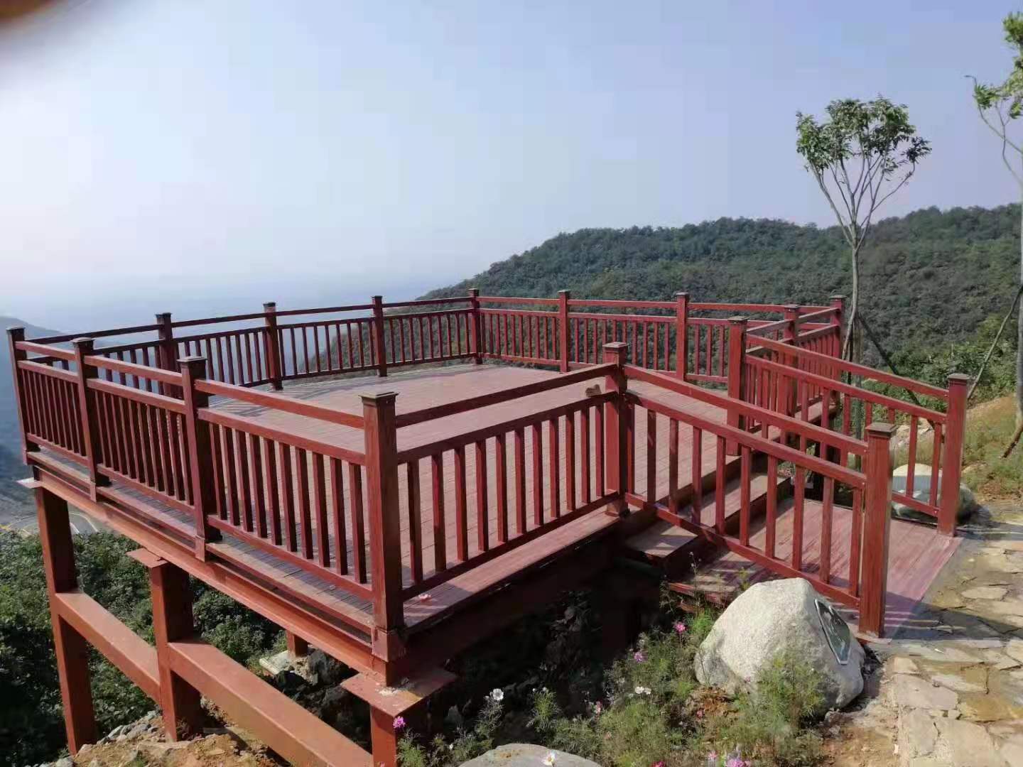 玻璃鋼仿木護欄
