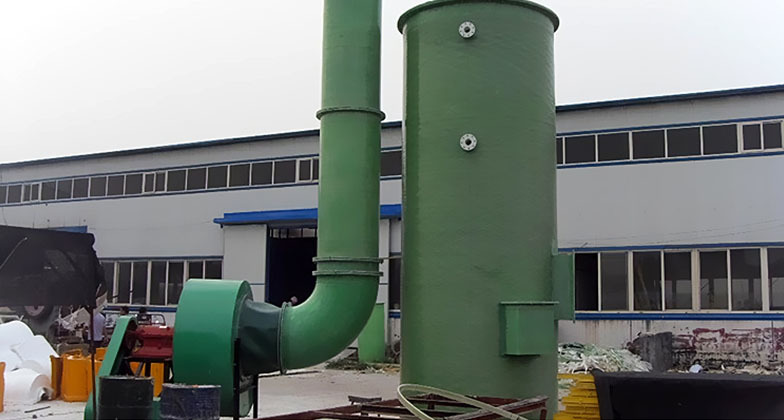 Acid mist purification tower