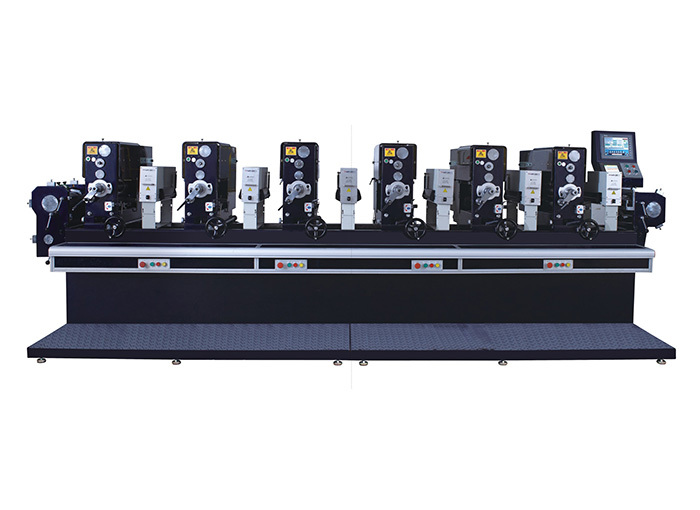 HD-300A (6 colors) full-automatic trademark rotary printing machine