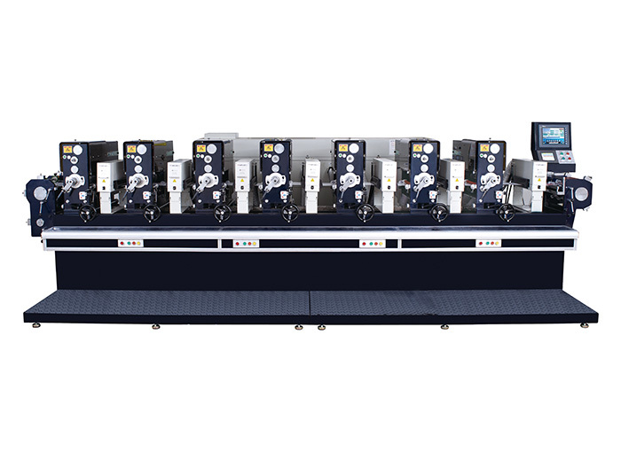 HD-300A (7 colors) full-automatic trademark rotary printing machine