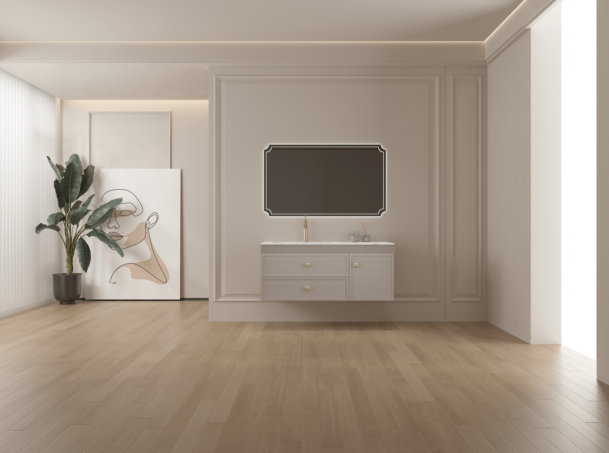 AF-3528-1200 Bathroom Cabinet