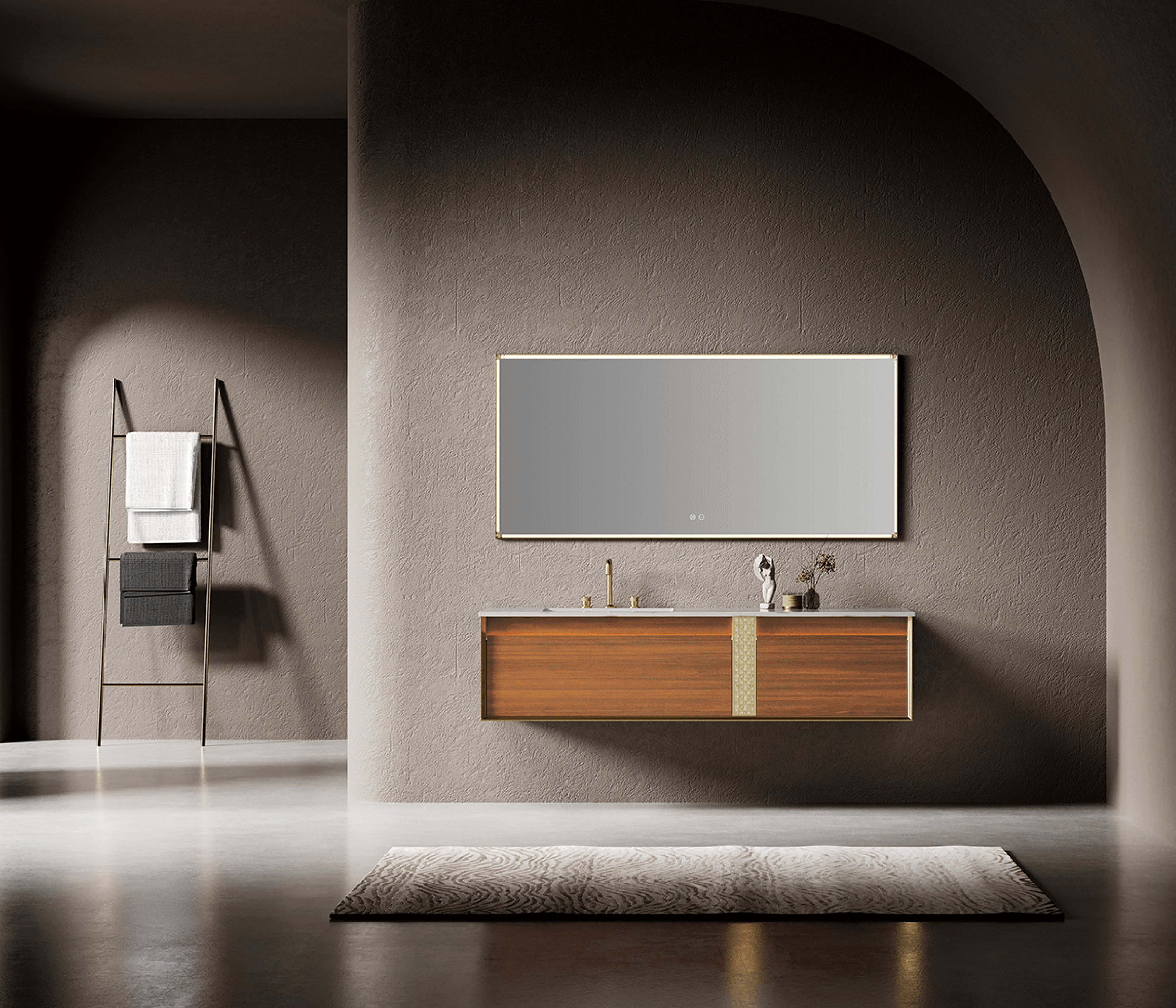 AF-3535-Bathroom Cabinet