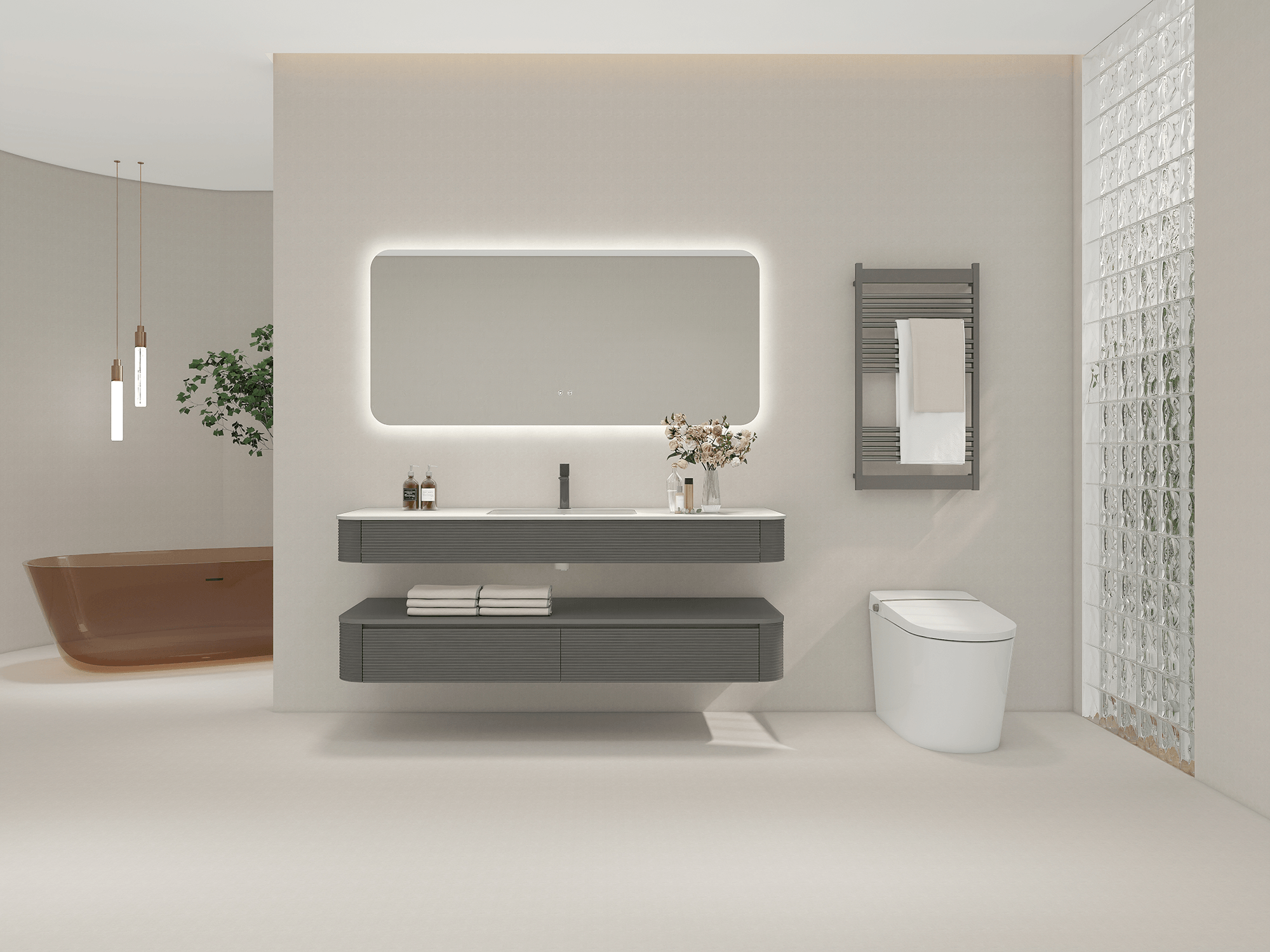 APPOLLO丨Minimalist Bathroom Vanity, Redefining Spatial Order