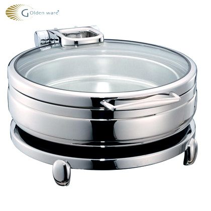 luxury chafing dish round shape