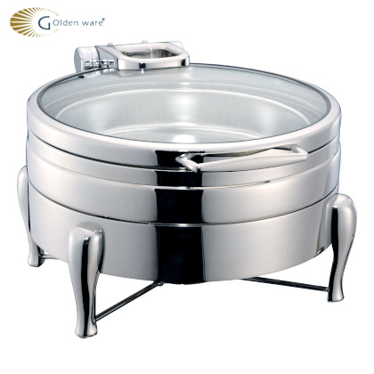 luxury chafing dish round shape