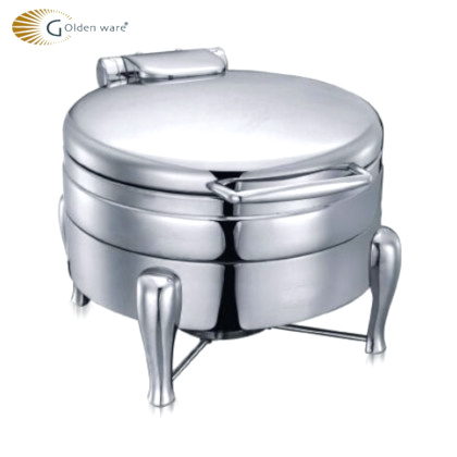 Stainless steel chafing dish round shape