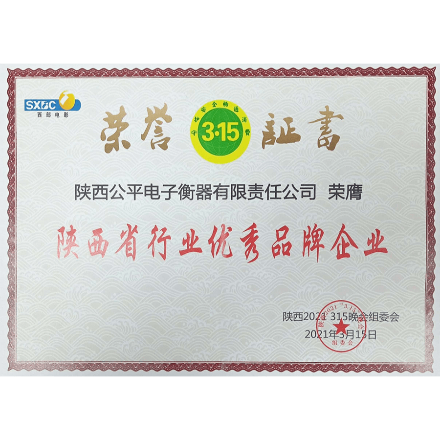 陜西行業(yè)優(yōu)秀品牌企業(yè)