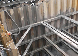Steel sheet pile