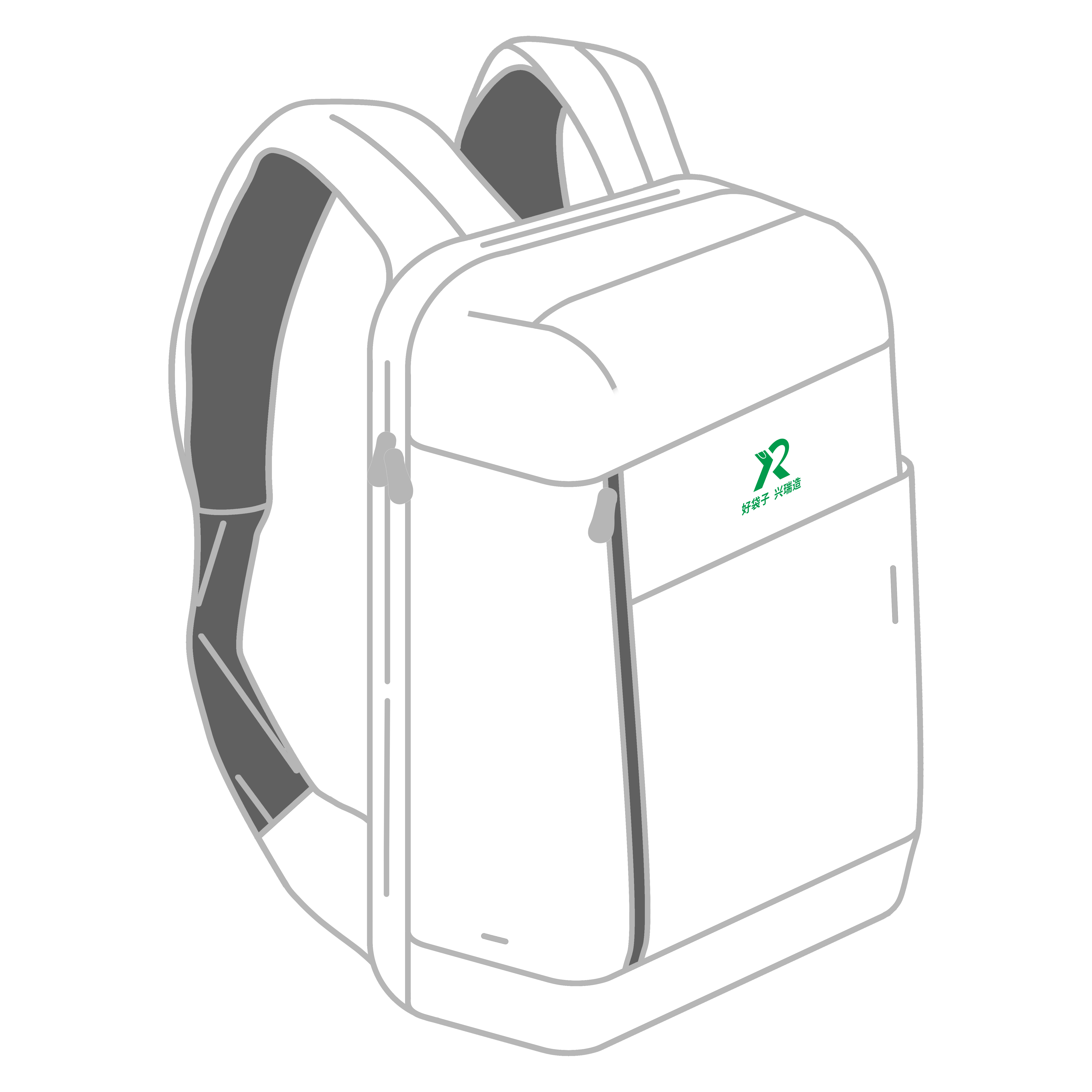 Multi functional waterproof travel backpack computer bag