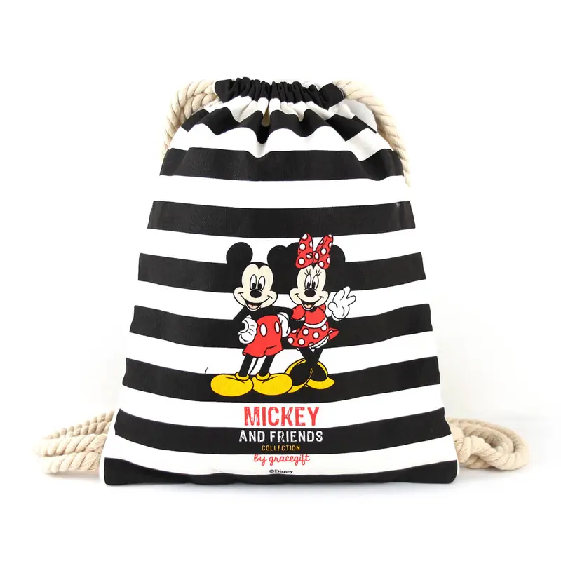Canvas drawstring bags disney