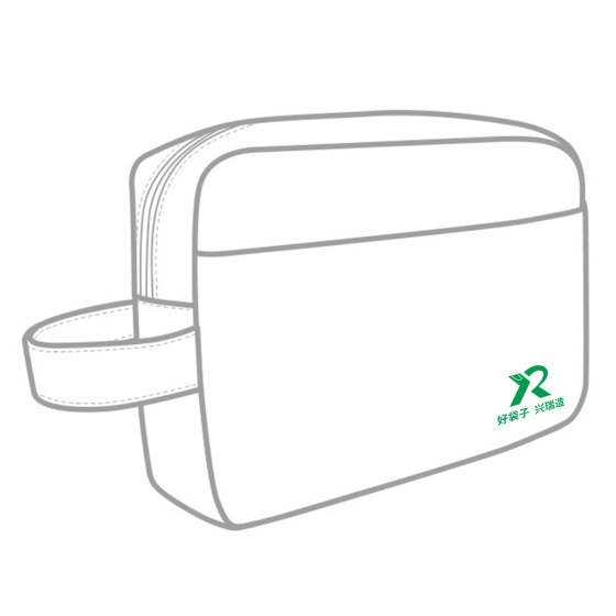Vertical toiletry bag with side handle Vertical toiletry bag with side handle