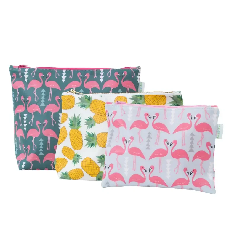 Personalized Pineapple Makeup Bag