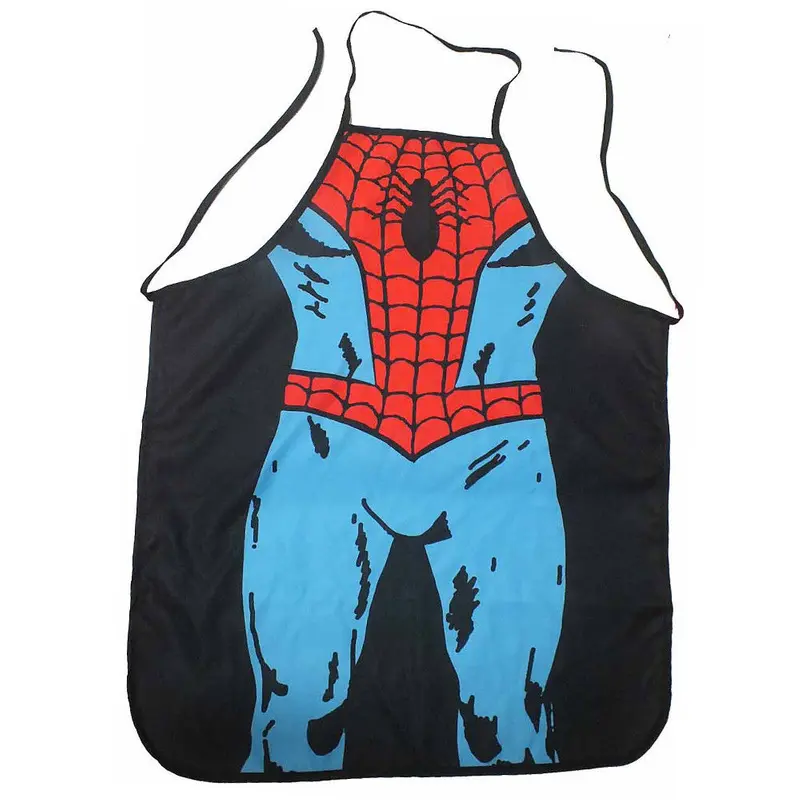 Funny spider-man Apron for men