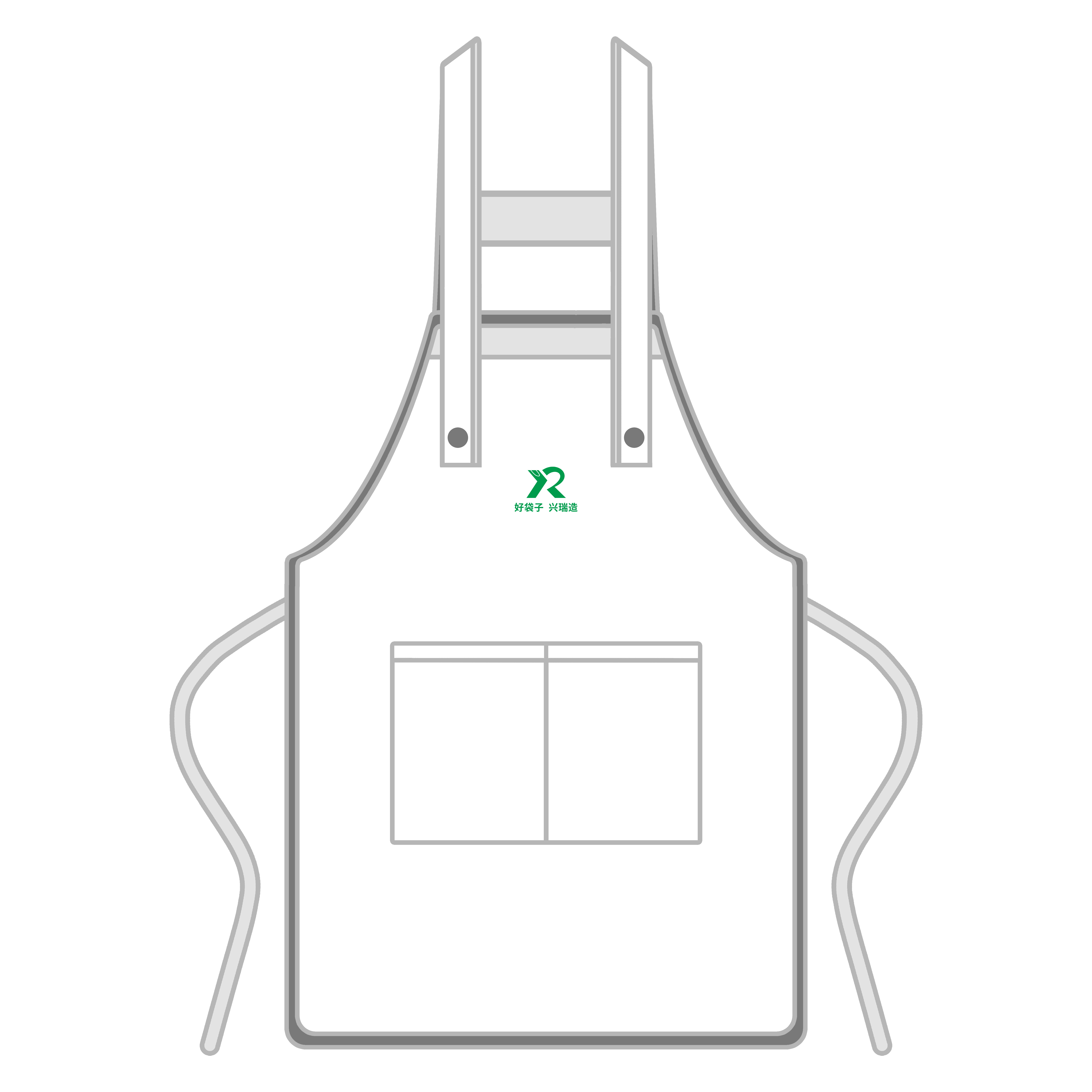 Waterproof apron and oil proof work clothes