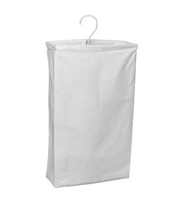 Household Essentials Hanging Cotton Canvas Laundry Hamper by Household Essential