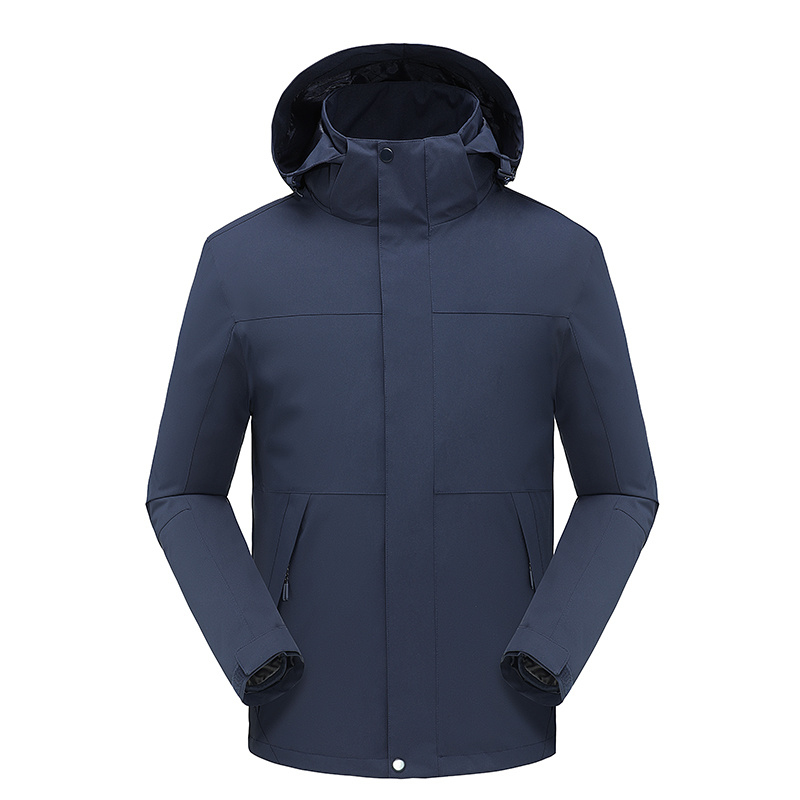 Custom waterproof breathable outdoor winter jacket
