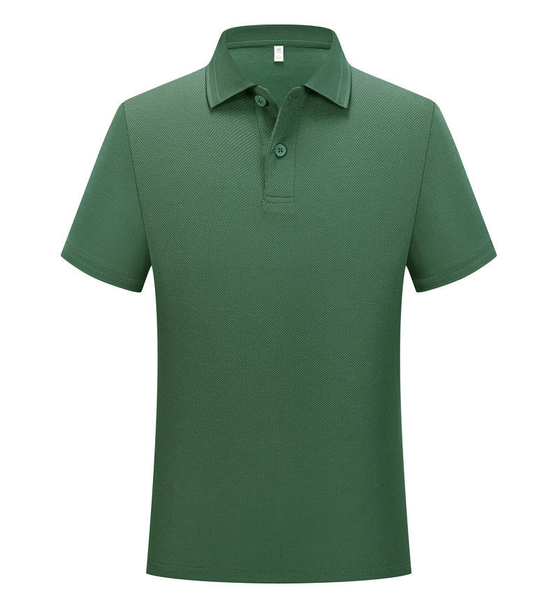 60S 双丝光冰感棉 POLO 衫男女同款透气抗皱翻领 T 恤商务休闲百搭