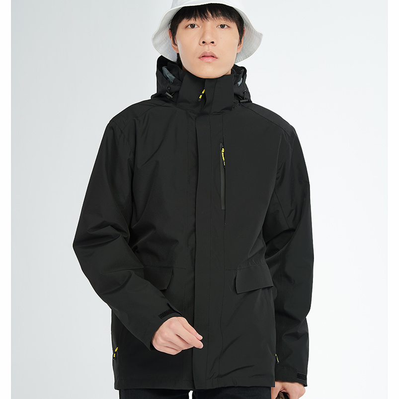 Wholesale Custom Winter Jacket Breathable Windproof Snow Jacket 3 in 1 Jackets
