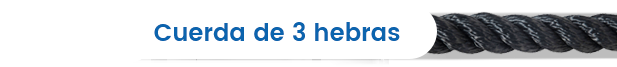 Cuerda de 3 hebras