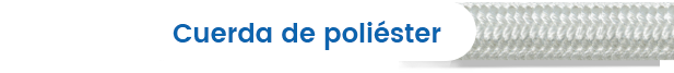 Cuerda de poliéster