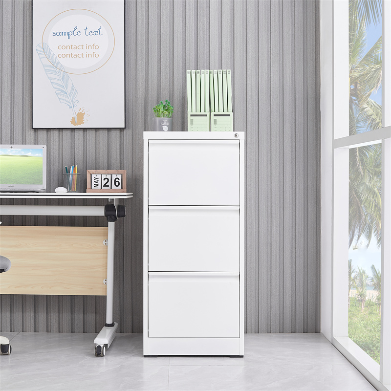 Vertical 4 Drawers Cabinet Anti-Dumping Filing Storage Cabinet
