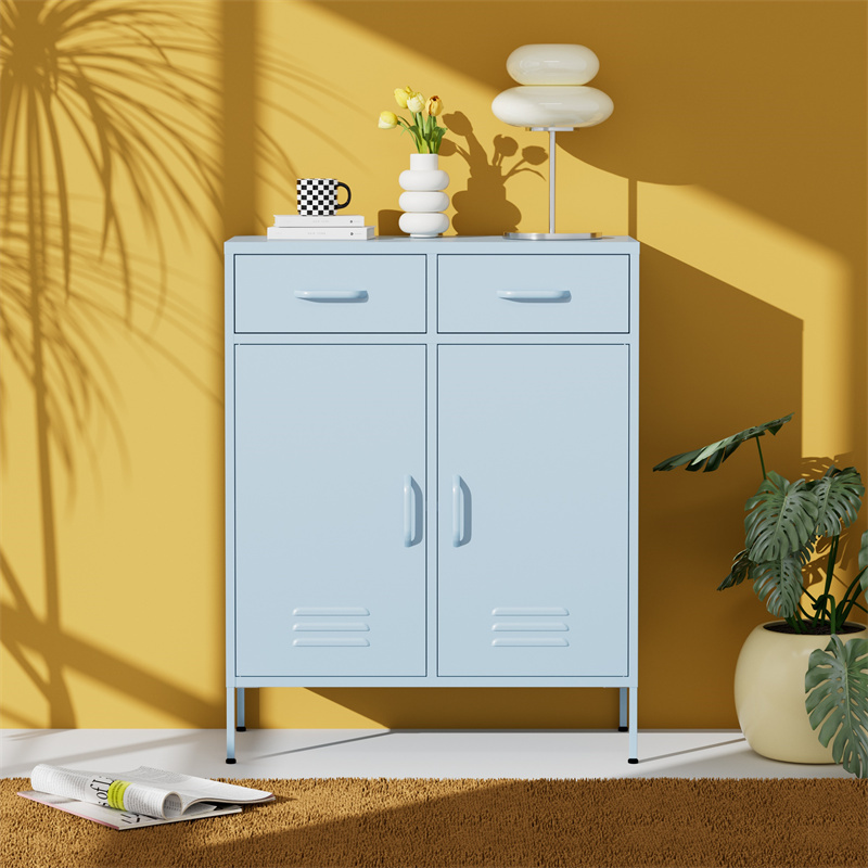 Steel 2 Doors Locker Storage Cabinet