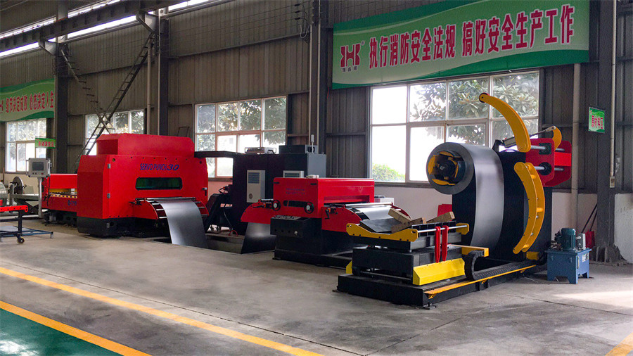 Punching and shearing machine