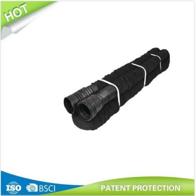 A1 D65mm Flexible Drain Pipe Perforated with Fabric Sock
