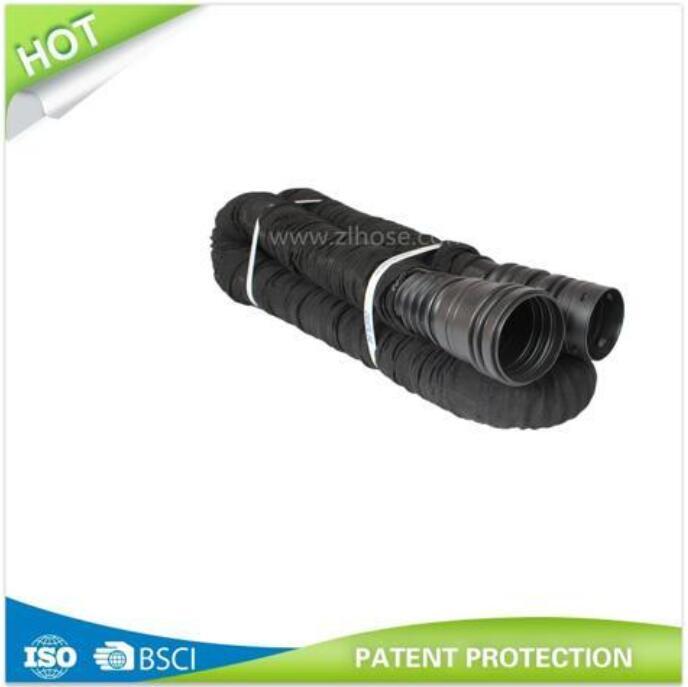 A1 D65mm Flexible Drain Pipe Perforated with Fabric Sock