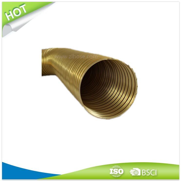 E2.Flexible Semi-rigid Gold Aluminum Duct  
