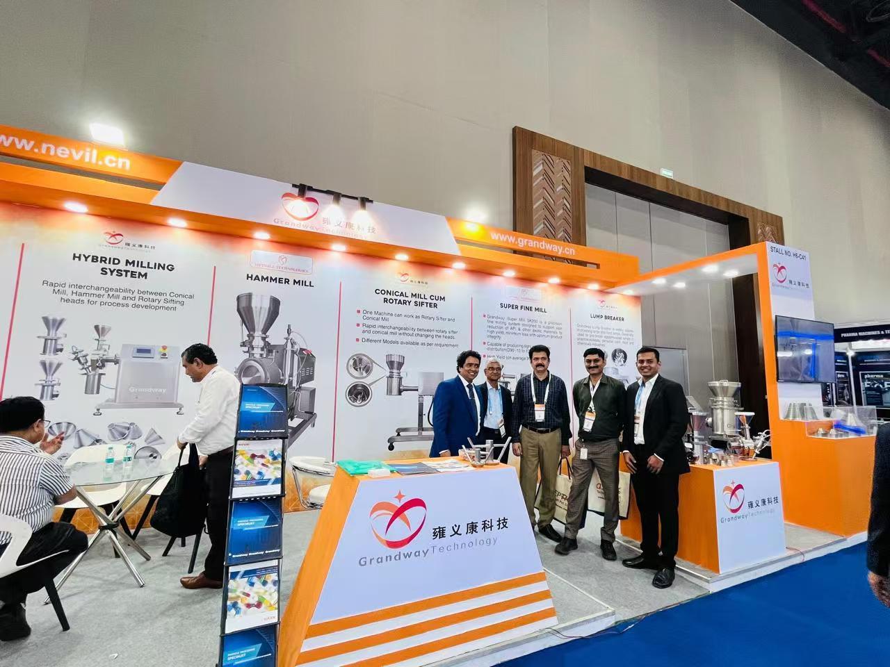 雍义康科技亮相 Pharma Pro&Pack Expo：双核心粉碎设备引南亚市场热捧