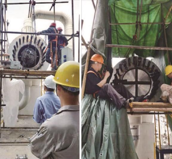 进口设备高压容器Inconel600密封板修理 