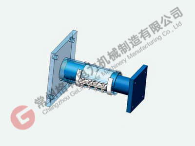 Cylindrical friction damper