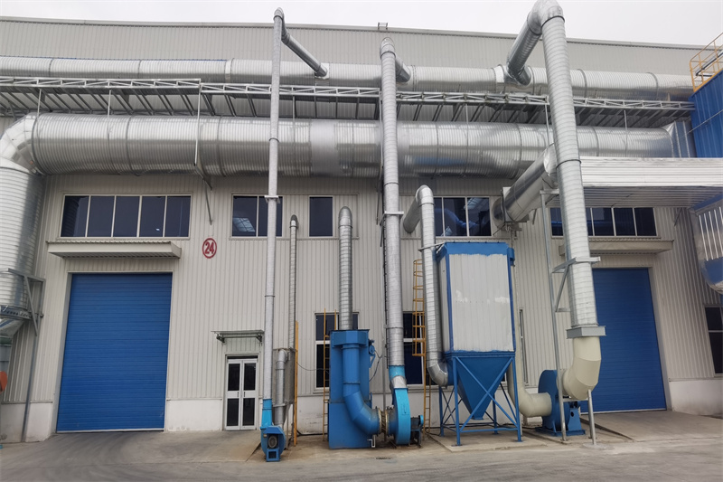 金屬型、熱處理爐區(qū)域除塵系統(tǒng)