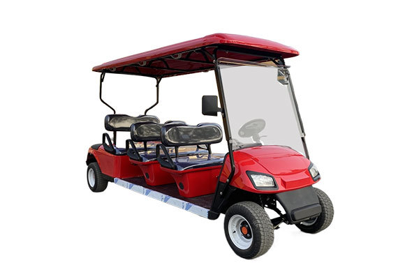 Golf Cart  3 rows, 6 seats